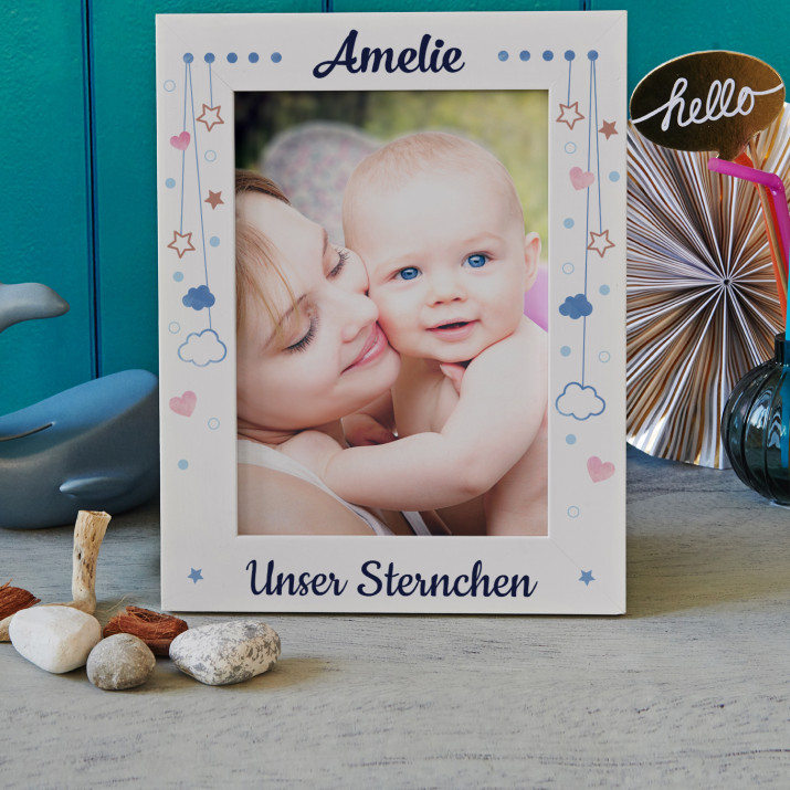 Unser Star - Bilderrahmen mit Aufdruck